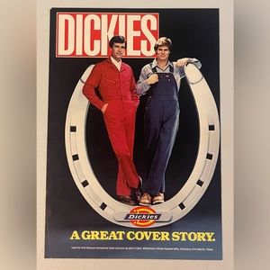 Dickies 1983 Magazine Advertisement